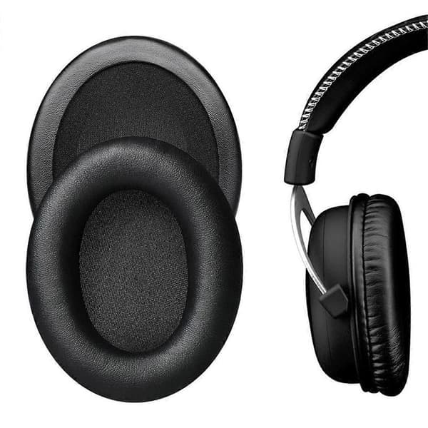 Ersättningsöronkuddar för HyperX Cloud2 Flight S Alpha S Hörlurar Memory Foam Öronkuddar Proteinläder