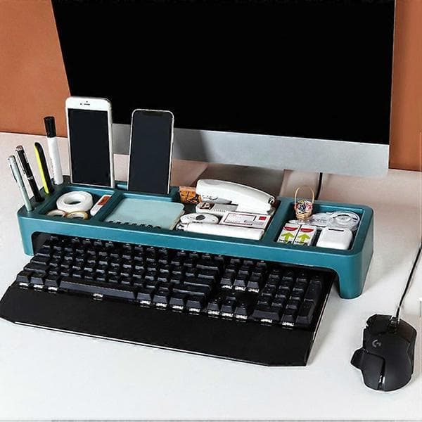 Tastaturopbevaringsstativ Multifunktionel skrivebordsorganisator til opbevaring
