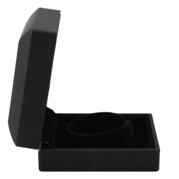 LED-belyst armband- och armringssmyckeskrin för bröllop, presentförvaringsbox (armbandsbox)