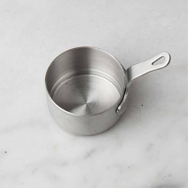 Sauskopp i rustfritt stål 50 ml Mini dyppeskål 55 mm diameter