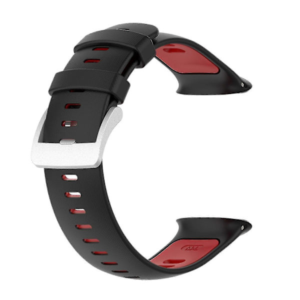 Silikone Urrem Til Polar Vantage V2 Black Red