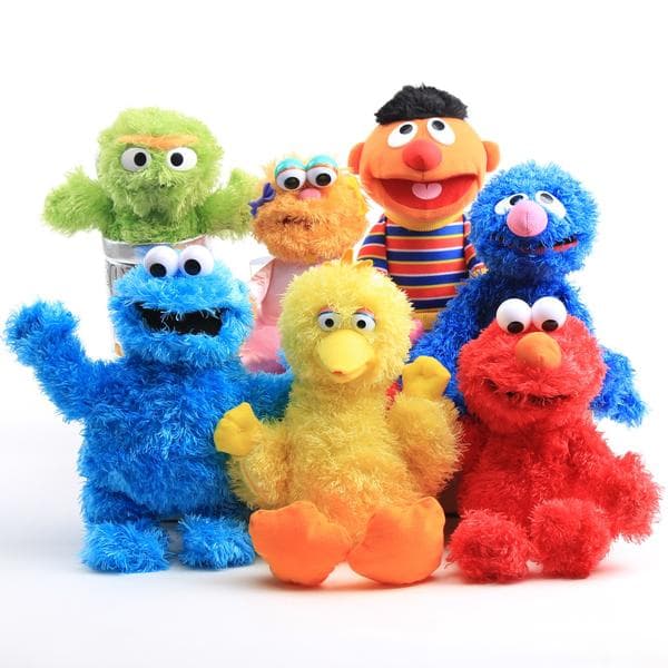 Aymo Cookie Monster Gul Iso Lintu Comet Frog Pehmolelu