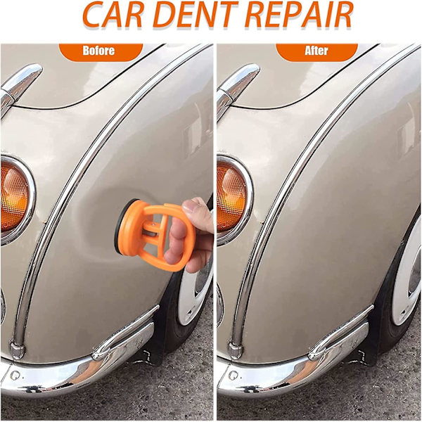 2 kpl Dent Removal -imukuppi, Auton korin imukuppi, 57 mm tehokas imukuppi Auton painauman poistotyökalu auton lasin, tiilen, peilin nostamiseen ja muuhun