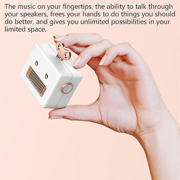 Mini Bluetooth-yhteensopiva 4.0 kannettava kaiutin stereokaiutin 900mah akku