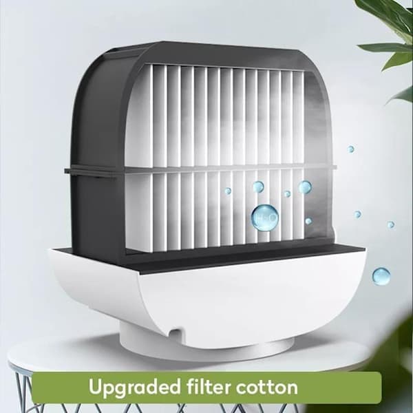Moderne Mini Luftkøler USB AC / Ventilator Luftfugter - Grøn Grøn