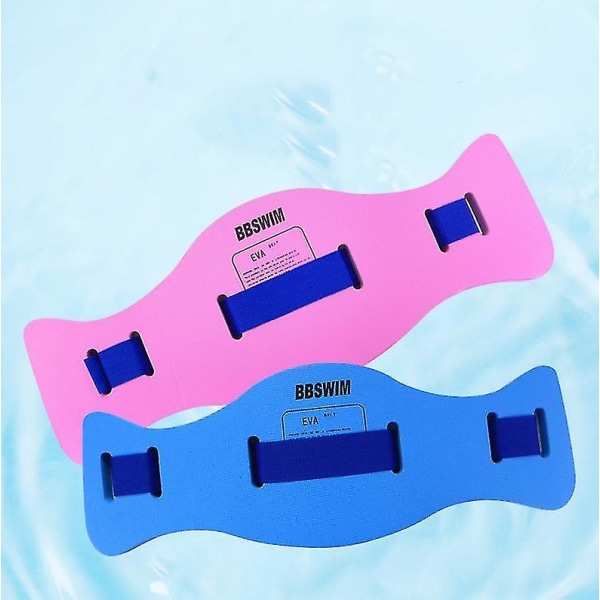 Svømme flytebelte Svømmebelte for voksne Flytekraft Rygg Floating Force Flytebelte (blå M) (L, blå)