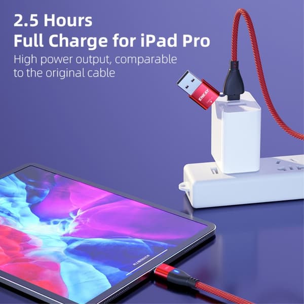 ENKAY 2 m 6in1 PD 100W USB-C/USB-A - USB-C/Lightning/MicroUSB size 77