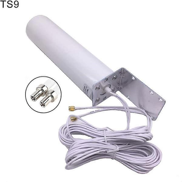 SMA/TS9/CRC9 12dBi extern antenn för Huawei E5573 E8372 EC5377 E5375 router SMA