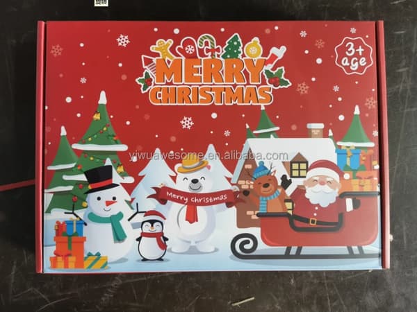 Fidget Julekalender - Adventskalender for Barn - Julekalender med Sensoriske Leker