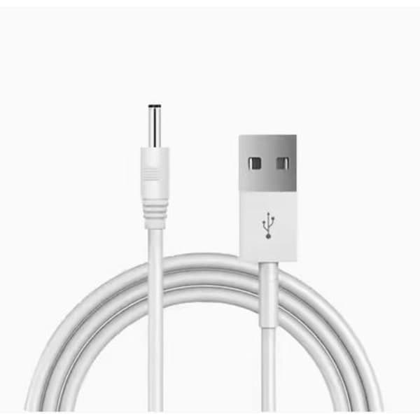 USB-opladerkabel til Foreo Luna 3 ansigtsrensebørste, hvid