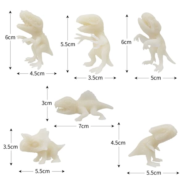 DIY malt dinosaur 3D maleri spill 46 PCS sett med barnas leker