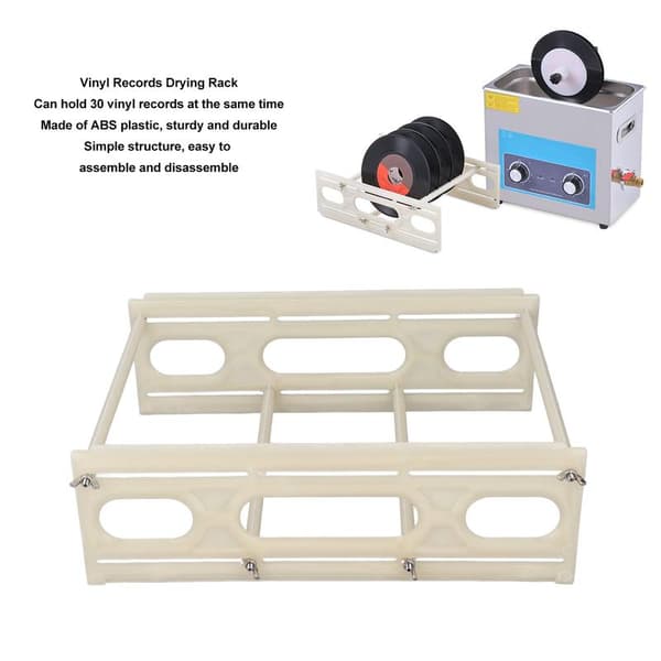 1 pc Vinyl Record Drying Rack ABS Plastic Large Capacity Record Storage Holder Sawtooth Design
