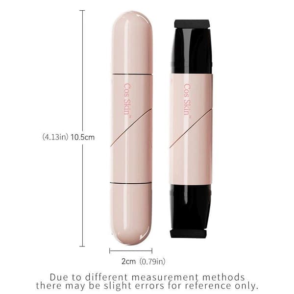 Winged Eyeliner Stamp Pen Double-Ended Rotating Design, Quick-Drying, Long-Lasting, Smudge-Proof Black
