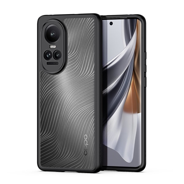 Støtsikker telefondeksel for Oppo Reno 10/10 Pro (6,70 tommer), Reno 10 Pro Plus (6,74 tommer), svart Black Reno 10-Reno 10 Pro