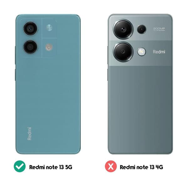 Kotelo Redmi Note 13 5G Vintage Folio -lompakolle Red