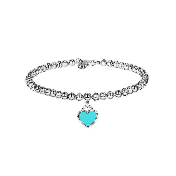 Tiffany Bracelet 925 Sterling Silver Bracelet Fashion Cute Retro All Match Jewelry Trend Bracelet