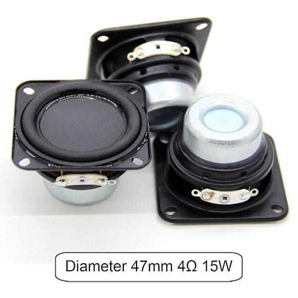 15w 47mm Audiohögtalare Fullfrekvens Multimediahögtalare