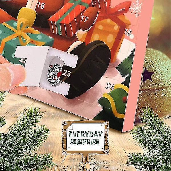 Julkalender 2022 Charm Armband Diy Kit Nedräkningskalender Smycken 1