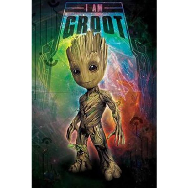 (30x40cm)30x40cm Groot The Avengers 5D DIY -timanttikirjonta