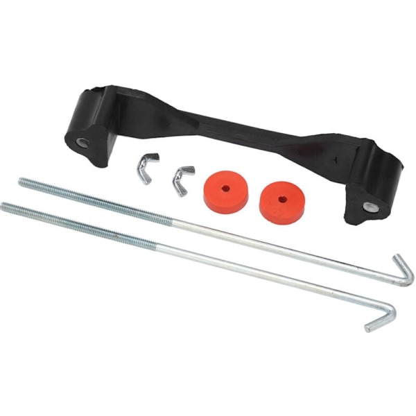 Battery Holder, Universal Crossbar Hold Down Kit with 10 Inch J-Bolts for 55Ah, 60Ah, 68Ah, 70Ah, 72Ah, 85Ah, 100Ah Batteries
