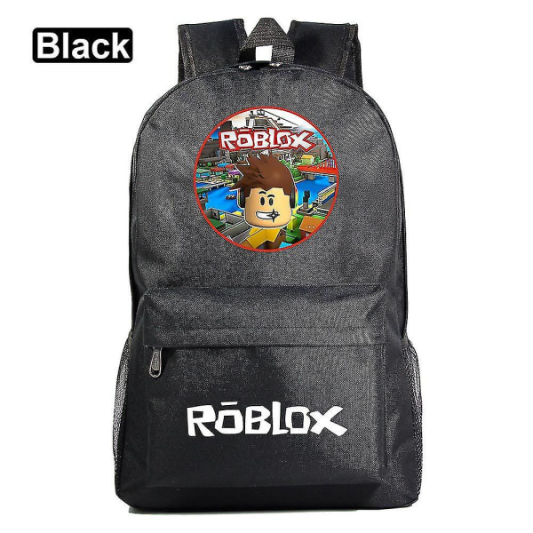 Roblox Ryggsekk for Tenåringer, Barn, Gutter og Barn Skolesekker, Unisex Laptop Ryggsekker - Reise Skuldersekk