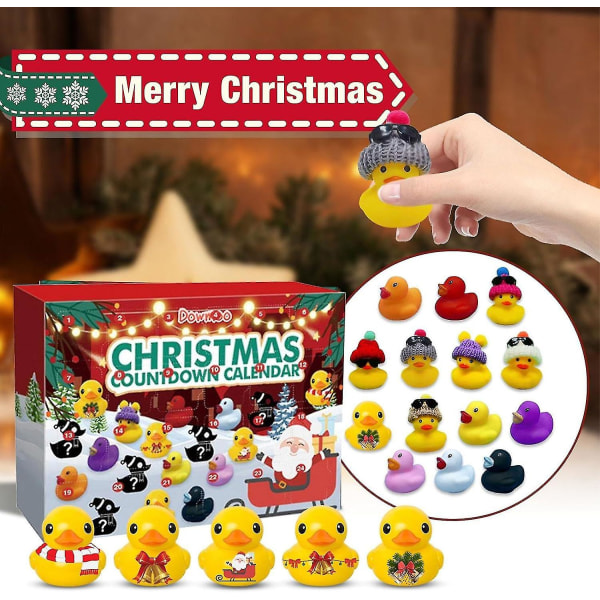 Gummiand Advent 2023. Advent 2023 Børn. Advent And Badeand Til 1016 ducks8 AccessoriesL