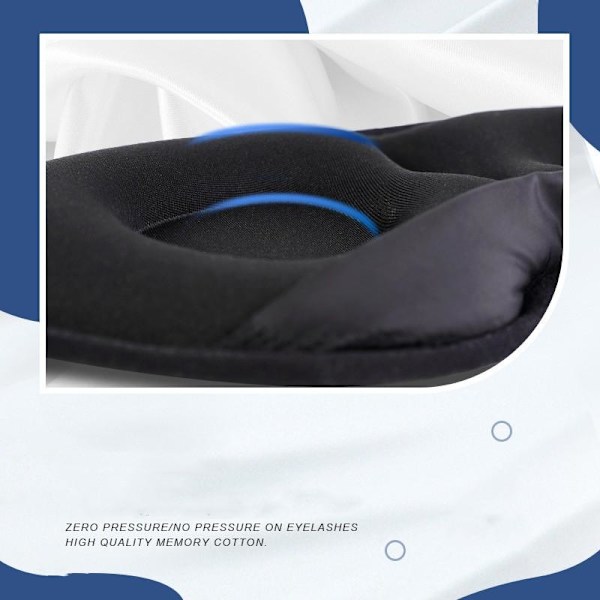3D Sleep Mask with Earplugs