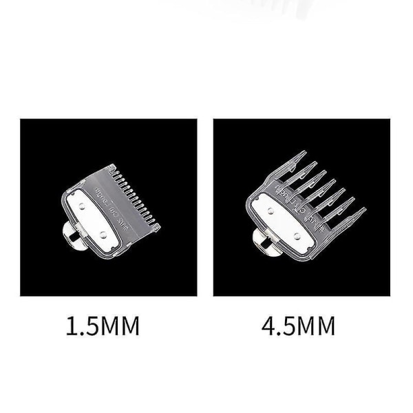 Til hårklipper-kamsæt Standardafskærmninger Monter trimmer-stildele 1,5 mm+4,5 mm