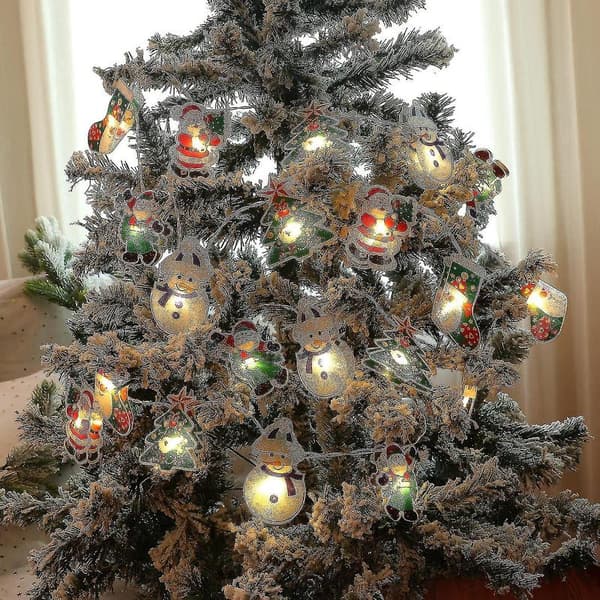 Juletrelys LED Romdekorasjon Juletre Alltid Lys