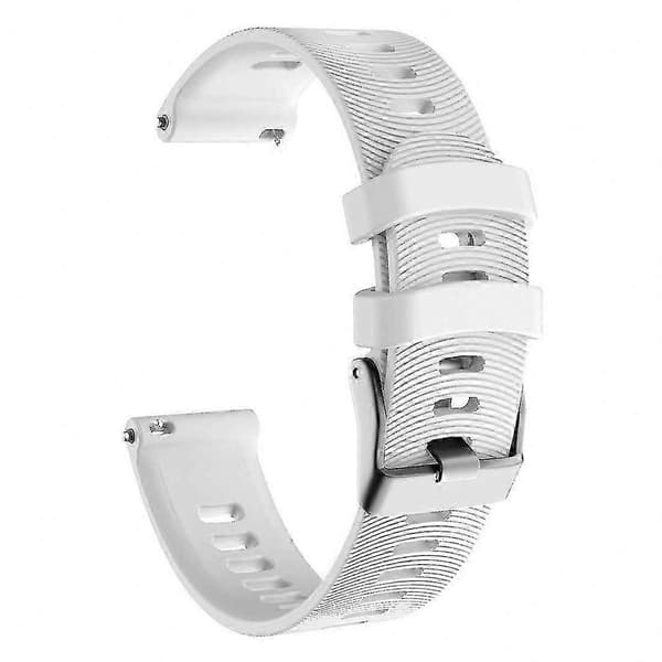 Erstatnings silikonarmbånd kompatibelt med Forerunner 245 White