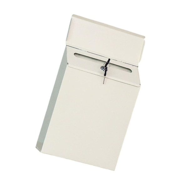 Postkasselås Vægmontering Anmeldelse Drop Box Betalingsbeslag Postkasse Beige