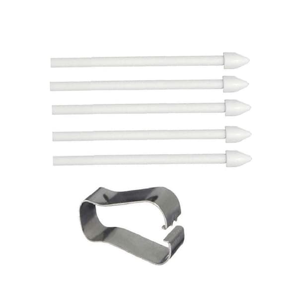 5x 5x Pen Tips Erstatning Hvid, Touch Tips, til Tab S7 S7+ Tab S6 Lite, til Grade 10 Grade 20, Peak Tegning Tegning