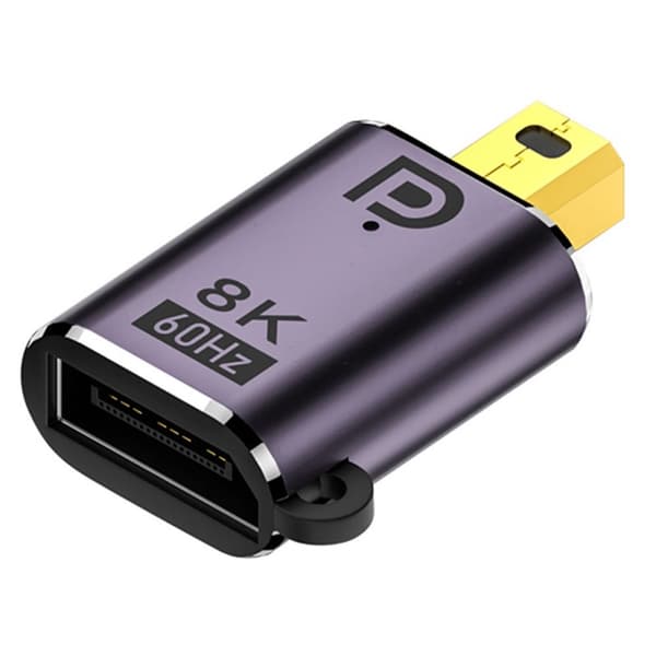 DP DisplayPort - Mini DisplayPort 1.4 -sovitin 8K 60Hz Sininen size 11