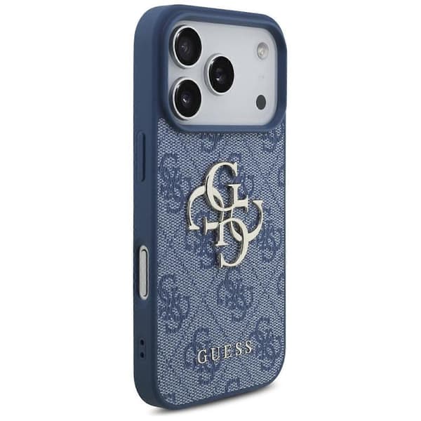 Apple iPhone 17 Pro Max 4G Iso Logo Suojakuori Sininen Blue Apple iPhone 17 Pro Max
