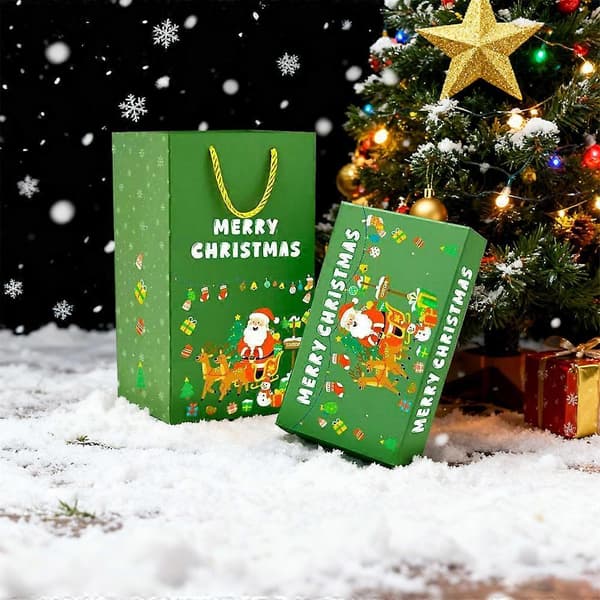 Vikbar Pop-up Presentförpackning Julklappsförpackning