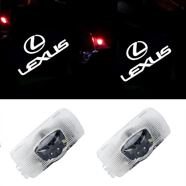 För Lexus Välkomstljus Lexus LS RX ES IS LX Lexus Dörrprojektion Ambient Lights (2 Pack)