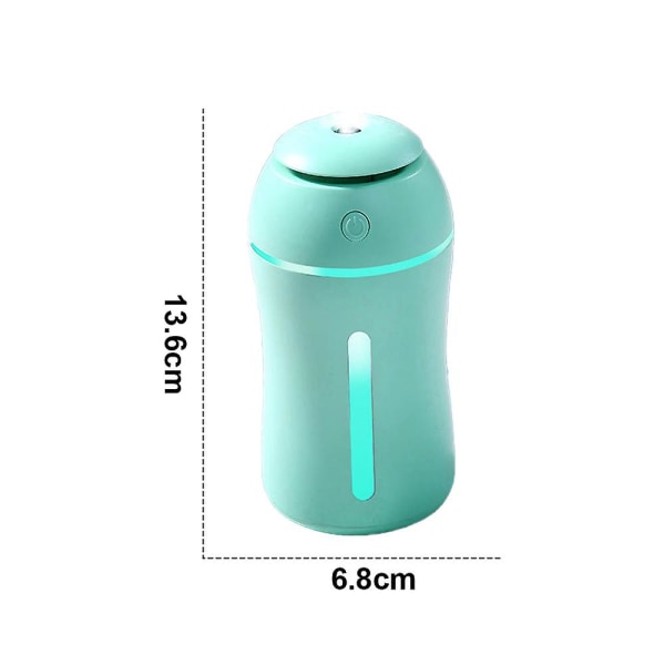 Mini Humidifier Small Sprayer Air-conditioning Room Household Silent Bedroom Blue blue