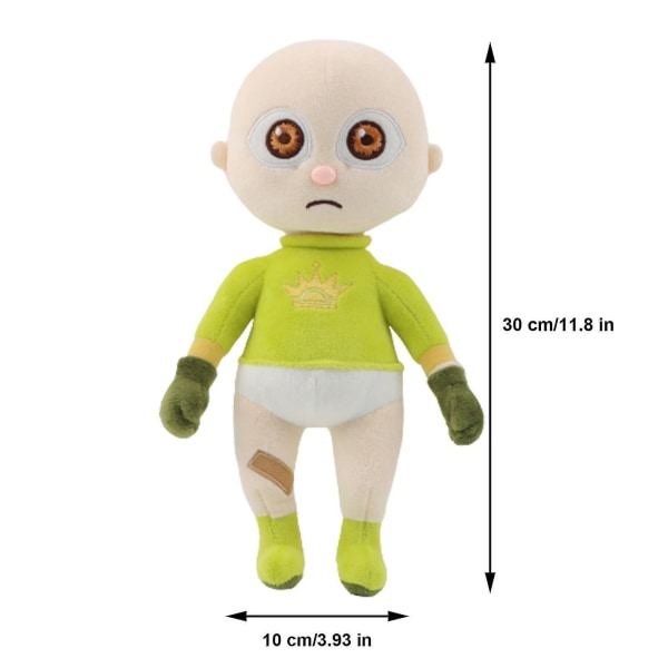 Baby vauvapehmo, 30 cm, lahjalelut lapsille, kauhupeli