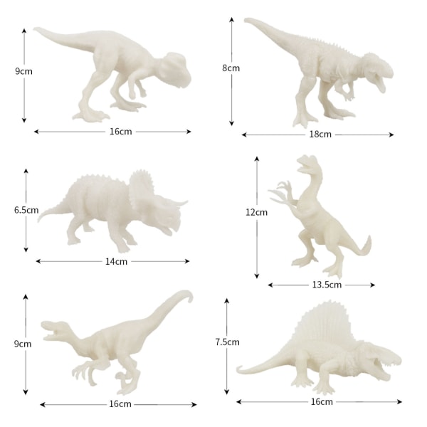 DIY Malet Dinosaur 3D Maleri Spil 46 PCS Sæt Af Børns Legetøj
