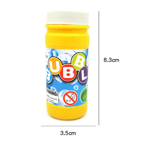 Bobleløsningsblanding Maskinblåser Klarblandet Påfyll Væske Fluid 50ML