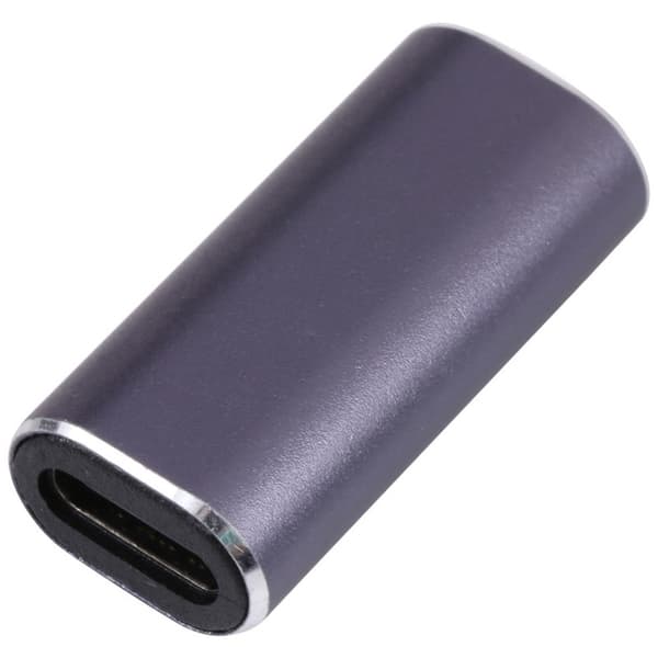 USB-C Hon - USB-C Hon Adapter USB 4.0 Aluminium Blå size 30