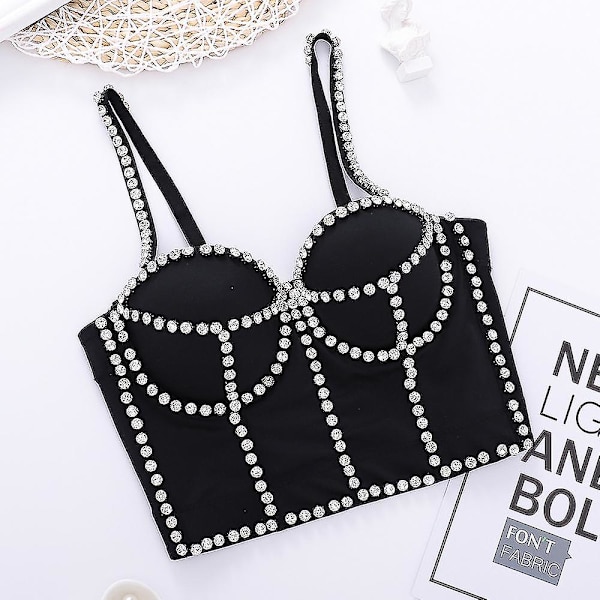 Exquisite Women Bras Push Up Bustier Crop Top For Women Corset Tank Vest