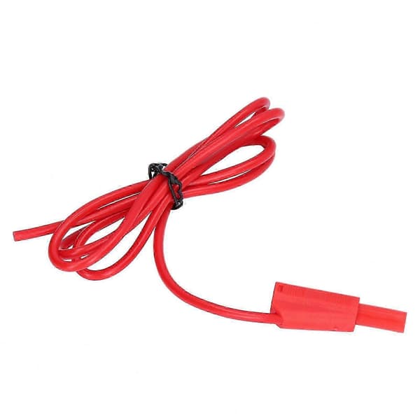 Bananplugg Elektrisk Testsett J.70021, 32A/1000V Røde Testledninger for Elektriske Prosjekter og Spenningstesting