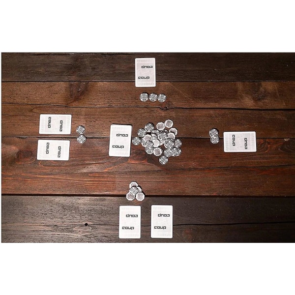 Indie Boards And Cards | Coup | Kortspel | Åldrar 14+ | 2-6 Spelare | 15 Minuters Speltid WHITE