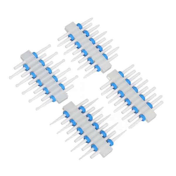 40 Pieces Nail Drill Bits with Holder Ceramic Grinding Head Polishing Bit Set Kit for Manicure