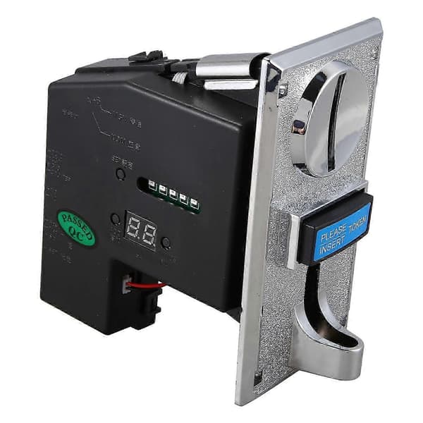 Multi Coin Acceptor Selector för varuautomater och arkadspel - Mekanisk mekanism SilverBlack