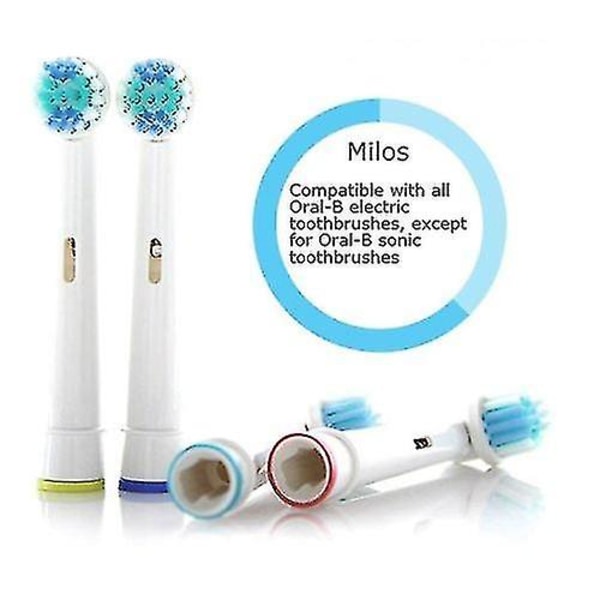Vaihtopäät Oral-B-sähköhammasharjoihin / 8 sähköhammasharjan päätä / Braun Oral-B -hammasharjojen päihin