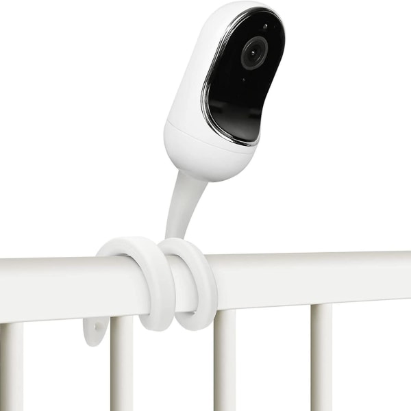 Flexible  For Twist Mount Holder For Owlet Baby Black