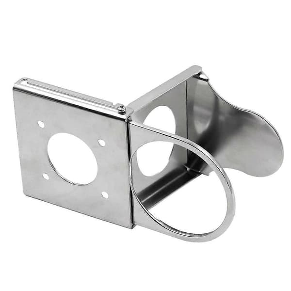 Kopholder i rustfrit stål, foldbar stil - 86x83mm / 3.38x3.27inch