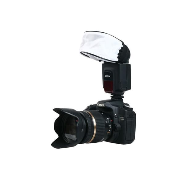 Universal Mykt Lys Diffuser for Kamerablits - Perfekt for Portrettfotografering og Mykere Belysning